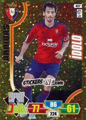 Sticker Arribas - Liga BBVA 2013-2014. Adrenalyn XL n. 407 - Panini