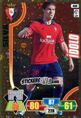 Sticker Silva - Liga BBVA 2013-2014. Adrenalyn XL - Panini