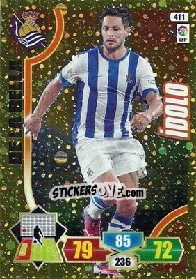 Sticker De La Bella - Liga BBVA 2013-2014. Adrenalyn XL n. 411 - Panini