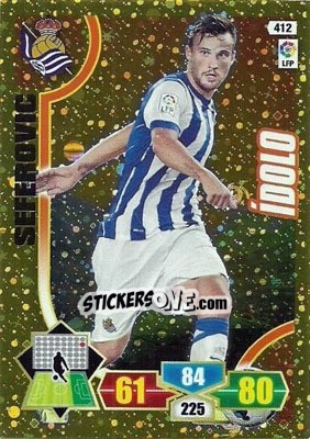 Sticker Seferovic - Liga BBVA 2013-2014. Adrenalyn XL n. 412 - Panini