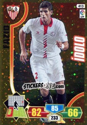 Sticker Fazio - Liga BBVA 2013-2014. Adrenalyn XL n. 413 - Panini