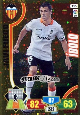 Sticker Javi Fuego - Liga BBVA 2013-2014. Adrenalyn XL n. 415 - Panini