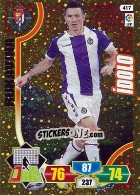 Sticker Rukavina - Liga BBVA 2013-2014. Adrenalyn XL n. 417 - Panini
