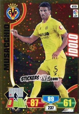 Cromo Musacchio - Liga BBVA 2013-2014. Adrenalyn XL - Panini