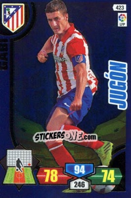 Sticker Gabi - Liga BBVA 2013-2014. Adrenalyn XL n. 423 - Panini