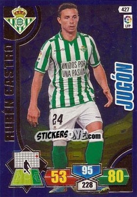Sticker Rubén Castro - Liga BBVA 2013-2014. Adrenalyn XL n. 427 - Panini