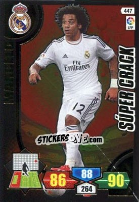 Sticker Marcelo - Liga BBVA 2013-2014. Adrenalyn XL n. 447 - Panini