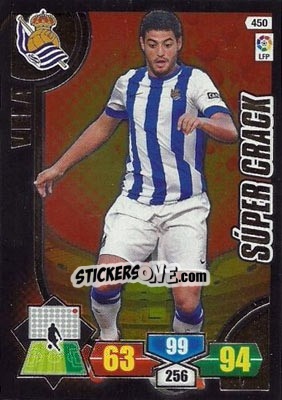 Sticker Vela - Liga BBVA 2013-2014. Adrenalyn XL n. 450 - Panini