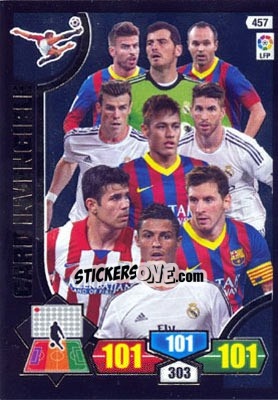 Cromo Invencible - Liga BBVA 2013-2014. Adrenalyn XL - Panini