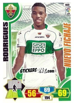 Sticker Rodrígues - Liga BBVA 2013-2014. Adrenalyn XL n. 469 - Panini