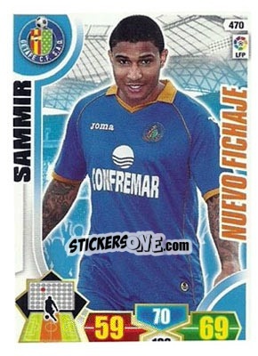 Sticker Sammir - Liga BBVA 2013-2014. Adrenalyn XL n. 470 - Panini