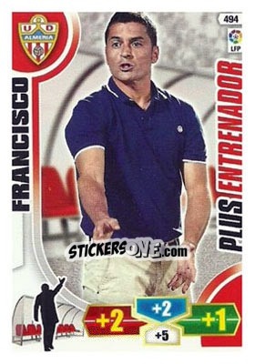Sticker Francisco - Liga BBVA 2013-2014. Adrenalyn XL n. 494 - Panini