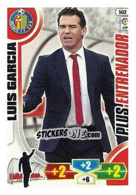 Sticker Luis García - Liga BBVA 2013-2014. Adrenalyn XL n. 502 - Panini