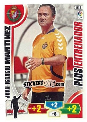 Sticker Juan Ignacio Martínez - Liga BBVA 2013-2014. Adrenalyn XL n. 512 - Panini