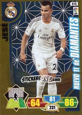 Figurina Jesé - Liga BBVA 2013-2014. Adrenalyn XL - Panini