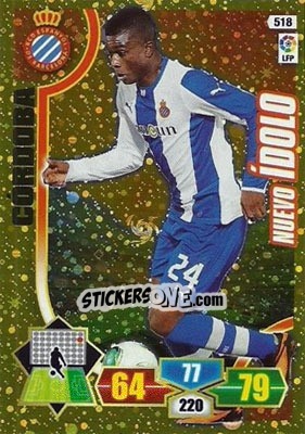 Sticker Córdoba - Liga BBVA 2013-2014. Adrenalyn XL n. 518 - Panini