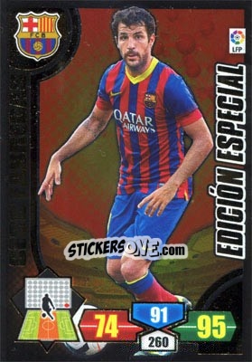 Sticker Cesc Fàbregas - Liga BBVA 2013-2014. Adrenalyn XL n. LE-CF - Panini