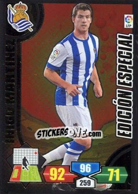 Sticker Íñigo Martínez - Liga BBVA 2013-2014. Adrenalyn XL - Panini