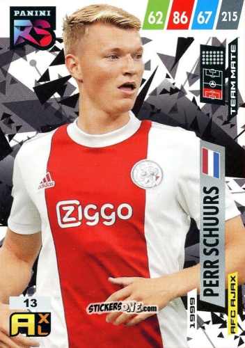 Sticker Perr Schuurs - Fifa 365 2022 - Rising Stars n. 13 - Panini