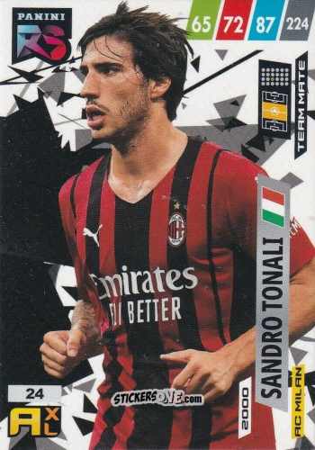 Figurina Sandro Tonali - Fifa 365 2022 - Rising Stars n. 24 - Panini