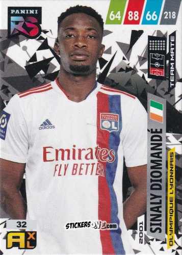Sticker Sinaly Diomande - Fifa 365 2022 - Rising Stars n. 32 - Panini