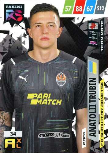 Cromo Anatolij Trubin - Fifa 365 2022 - Rising Stars n. 34 - Panini