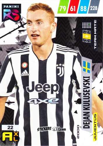 Sticker Dejan Kulusevski - Fifa 365 2022 - Rising Stars n. 22 - Panini