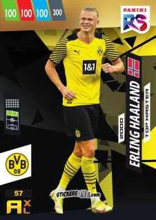 Cromo Erling Haaland - Fifa 365 2022 - Rising Stars n. 57 - Panini