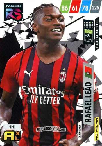 Figurina Rafael Leão - Fifa 365 2022 - Rising Stars n. 11 - Panini
