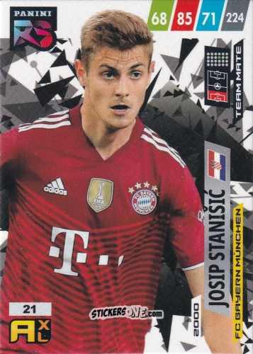 Cromo Josip Stanišic - Fifa 365 2022 - Rising Stars n. 21 - Panini