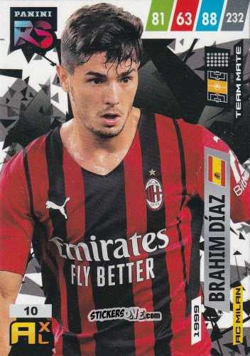 Figurina Brahim Díaz - Fifa 365 2022 - Rising Stars n. 10 - Panini
