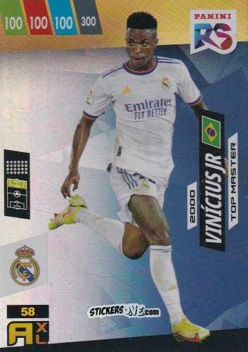 Cromo Vinícius Jr - Fifa 365 2022 - Rising Stars n. 58 - Panini