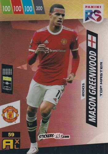 Cromo Mason Greenwood - Fifa 365 2022 - Rising Stars n. 59 - Panini