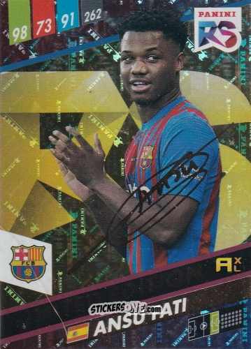 Sticker Ansu Fati - Fifa 365 2022 - Rising Stars n. LE3 - Panini