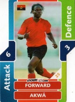 Figurina Akwa - World Cup Match Attax 2006 n. 25 - Topps
