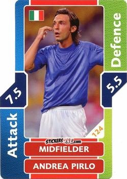 Cromo Andrea Pirlo - World Cup Match Attax 2006 n. 124 - Topps