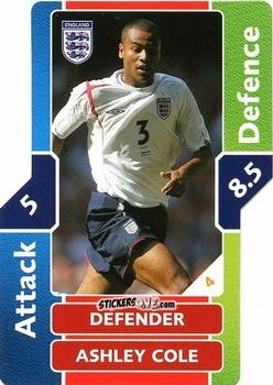 Sticker Ashley Cole - World Cup Match Attax 2006 n. 4 - Topps