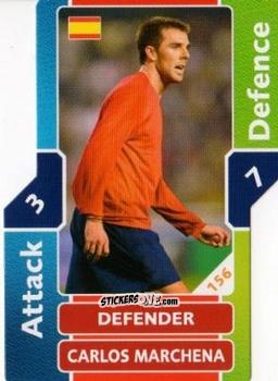 Cromo Carlos Marchena - World Cup Match Attax 2006 n. 156 - Topps
