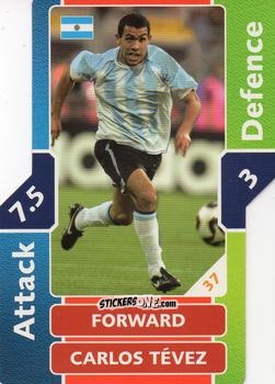 Cromo Carlos Tevez - World Cup Match Attax 2006 n. 37 - Topps