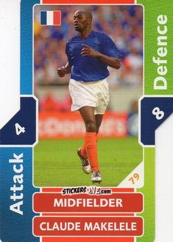 Figurina Claude Makelele - World Cup Match Attax 2006 n. 79 - Topps