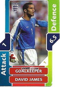 Cromo David James - World Cup Match Attax 2006 n. 1 - Topps