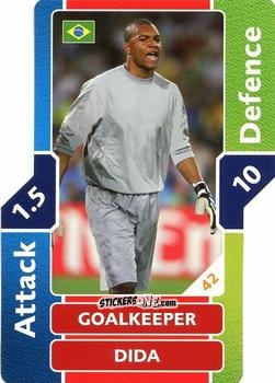 Cromo Dida - World Cup Match Attax 2006 n. 42 - Topps