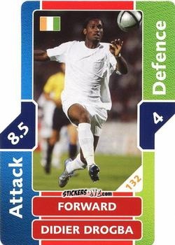 Sticker Didier Drogba - World Cup Match Attax 2006 n. 132 - Topps