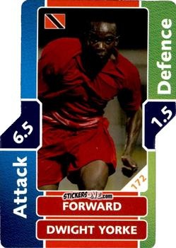 Sticker Dwight Yorke - World Cup Match Attax 2006 n. 172 - Topps