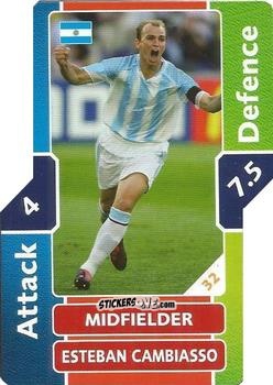 Cromo Esteban Cambiasso - World Cup Match Attax 2006 n. 32 - Topps