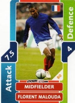 Sticker Florent Malouda - World Cup Match Attax 2006 n. 80 - Topps