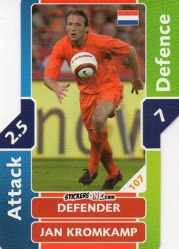 Sticker Jan Kromkamp - World Cup Match Attax 2006 n. 107 - Topps