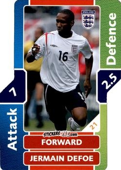 Figurina Jermaine Defoe - World Cup Match Attax 2006 n. 21 - Topps