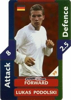 Figurina Lukas Podolski - World Cup Match Attax 2006 n. 99 - Topps