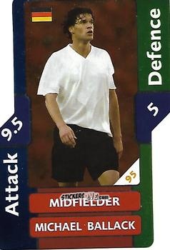 Figurina Michael Ballack - World Cup Match Attax 2006 n. 95 - Topps